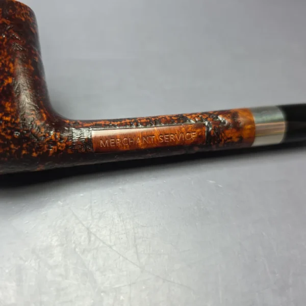 Merchant Service Partially Sandblasted Lovat Estate Briar Pipe, Unsmoked - Image 8