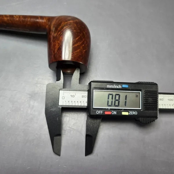 James Upshall A Grade Group 5 Smooth Canadian Estate Briar Pipe, Unsmoked - Image 3