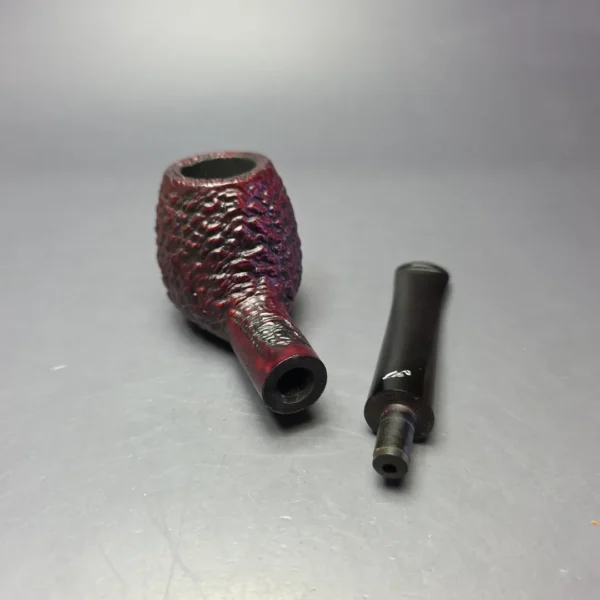 Aldo Velani Starter Rusticated Apple Estate Briar Pipe, Unsmoked - Image 11