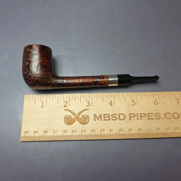 Merchant Service Partially Sandblasted Lovat Estate Briar Pipe, Unsmoked - Image 10