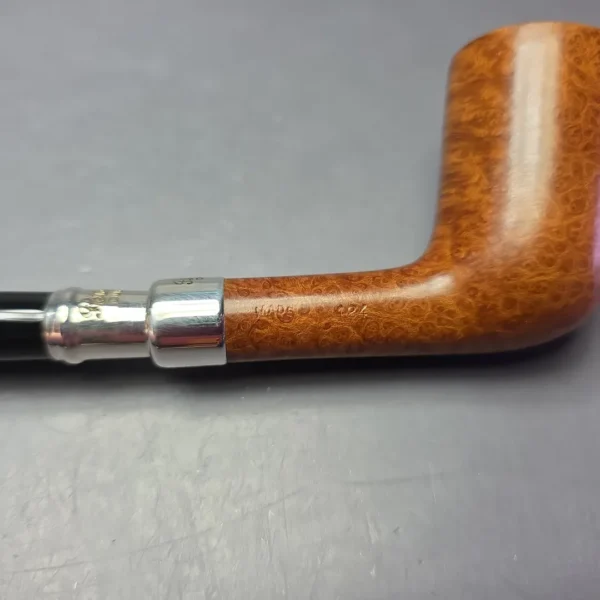 Peterson 2024 Natural Spigot 124 Smooth Zulu Estate Briar Pipe, Irish Estates - Image 9