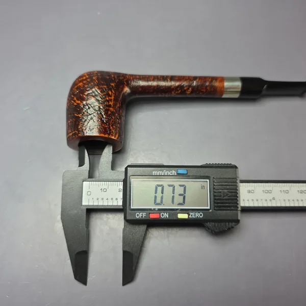 Merchant Service Partially Sandblasted Lovat Estate Briar Pipe, Unsmoked - Image 11