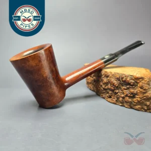 GBD Pre-1980s Virgin Collector 9557 Smooth Poker Estate Briar Pipe, English Estates