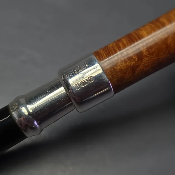 Peterson 2024 Natural Spigot 124 Smooth Zulu Estate Briar Pipe, Irish Estates - Image 10
