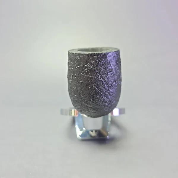 MBSD Briars Timeless Traditions 1 Sandblasted Billiard w/ Silver Handmade Briar Pipe, New - Image 4