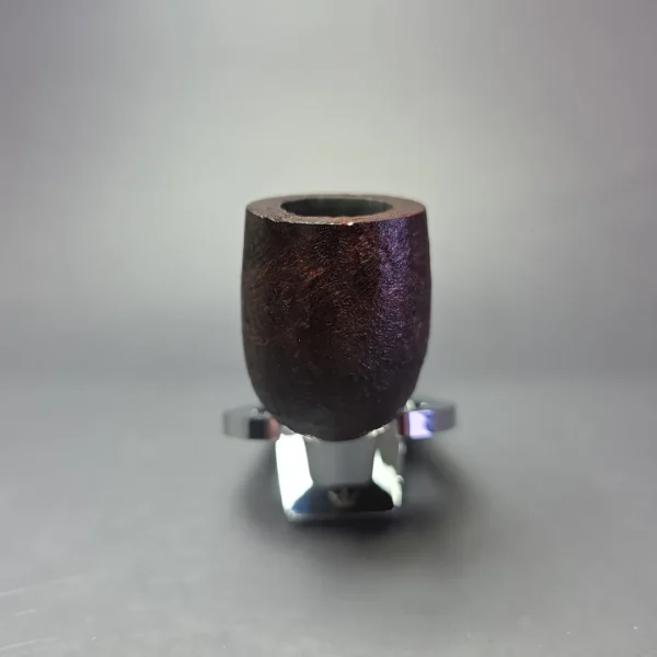 MBSD Briars Timeless Traditions 1 Sandblasted Billiard w/ Silver Handmade Briar Pipe, New - Image 4