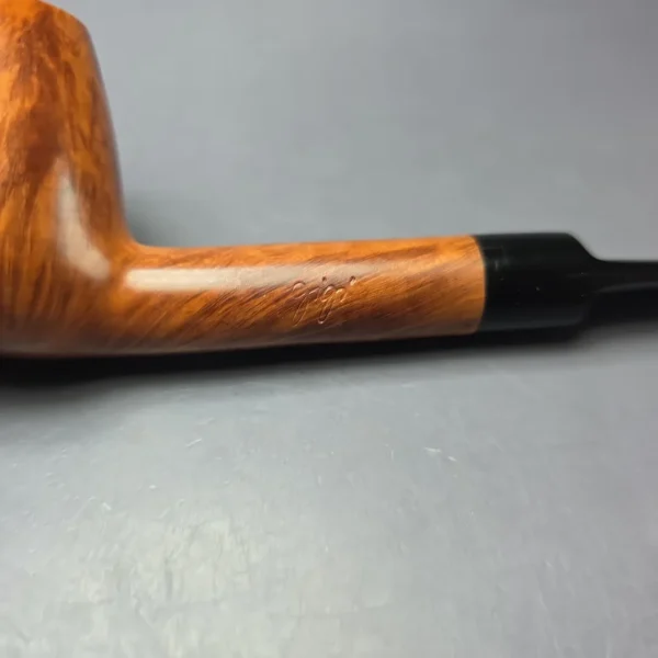 Gigi Millennium Smooth Brandy Lovat Estate Briar Pipe, Unsmoked, 9mm - Image 7