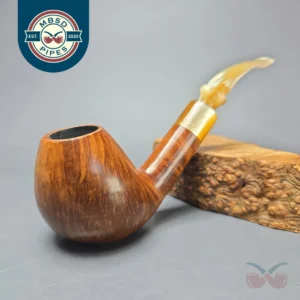 Unknown (Edward’s?) XL Smooth Brandy Estate Briar Pipe, American Estates