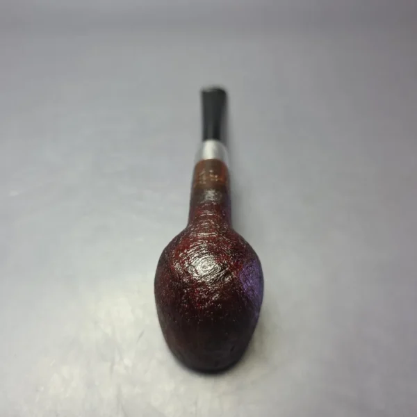 MBSD Briars Timeless Traditions 1 Sandblasted Billiard w/ Silver Handmade Briar Pipe, New - Image 8