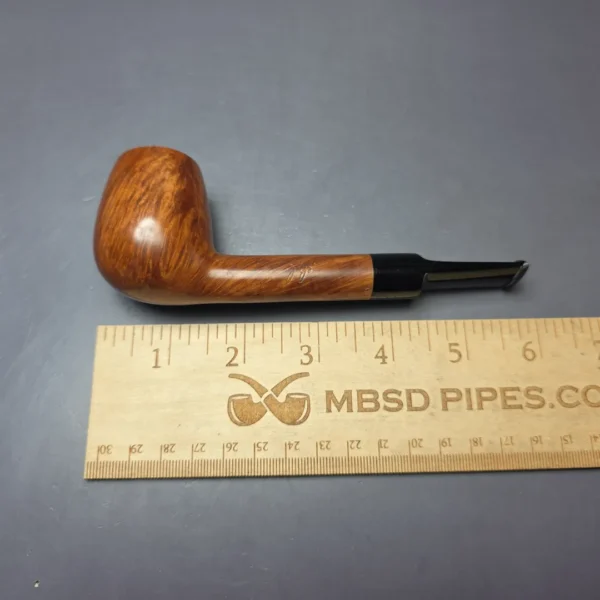Gigi Millennium Smooth Brandy Lovat Estate Briar Pipe, Unsmoked, 9mm - Image 9