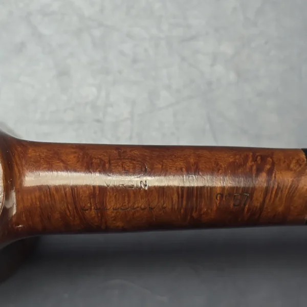 GBD Pre-1980s Virgin Collector 9557 Smooth Poker Estate Briar Pipe, English Estates - Image 9