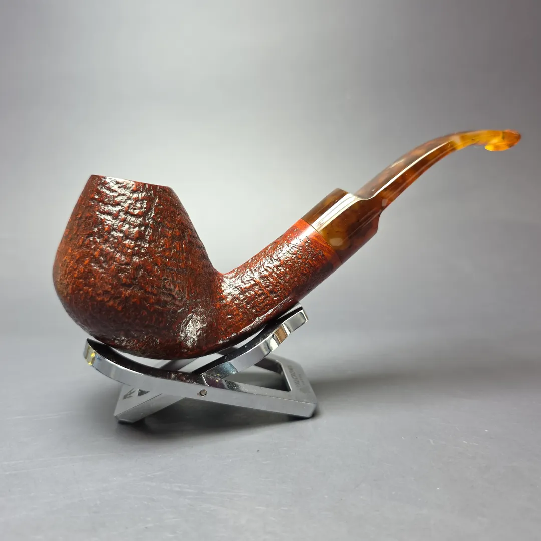 Nording Hand Made Grade 11 Sandblasted Egg Estate Briar Pipe, Danish Estates - Image 2