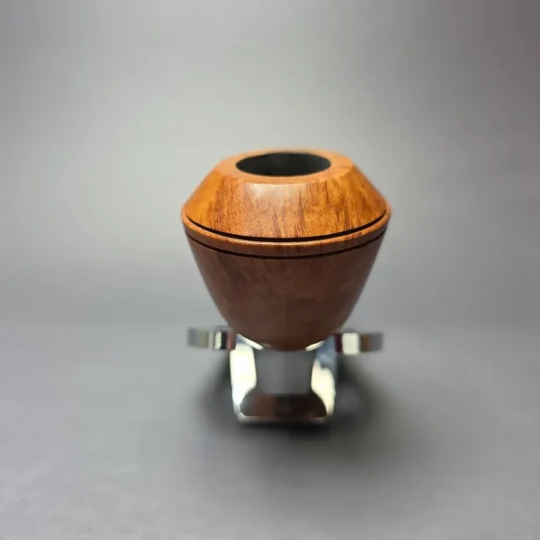 Il Ceppo (4) Smooth Rhodesian w/ Silver Estate Briar Pipe, Italian Estates, 9mm - Image 3