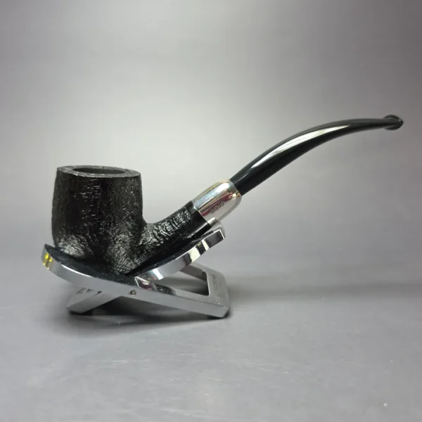 MBSD Briars Timeless Traditions 2 Sandblasted Bent Billiard with Silver (New) - Image 3