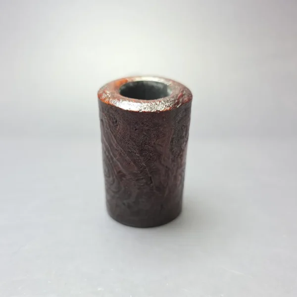 MBSD Briars "Re-Don" Sandblasted Poker w/ Horn, Briar Pipe, New - Image 3