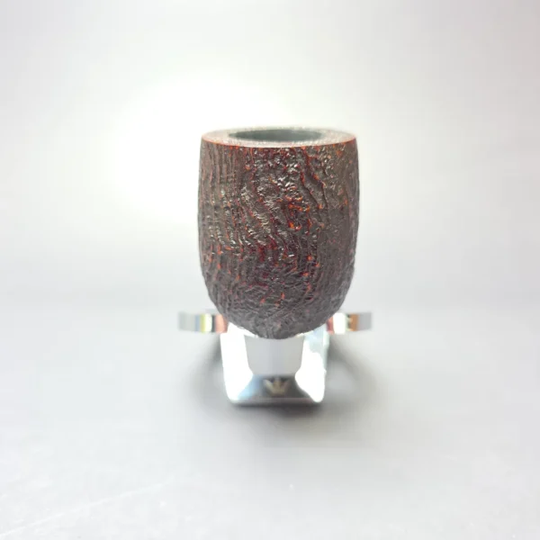 MBSD Briars Timeless Traditions 1 Sandblasted Billiard w/ Silver Handmade Briar Pipe, New - Image 4