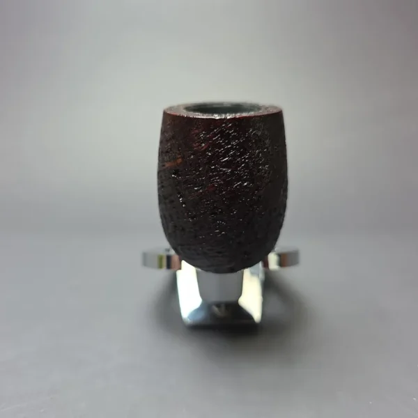 MBSD Briars Timeless Traditions 1 Sandblasted Billiard w/ Silver Handmade Briar Pipe, New - Image 4