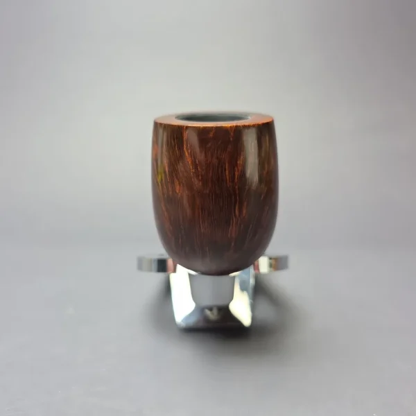 MBSD Briars Timeless Traditions 1 Smooth Billiard w/ Silver Handmade Briar Pipe, New - Image 4