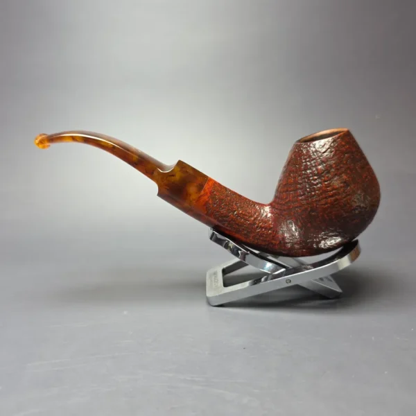 Nording Hand Made Grade 11 Sandblasted Egg Estate Briar Pipe, Danish Estates - Image 4