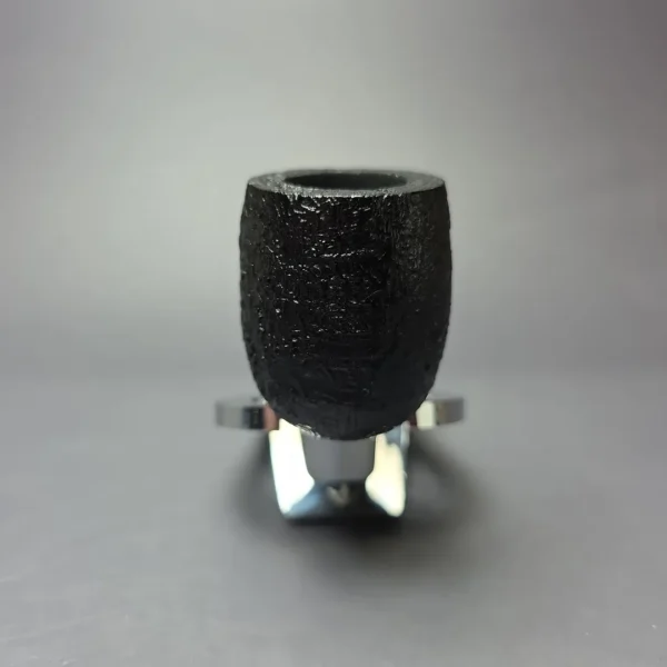 MBSD Briars Timeless Traditions 1 Sandblasted Billiard w/ Silver Handmade Briar Pipe, New - Image 4