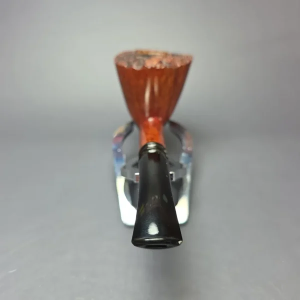 WO Larsen Partially Rusticated Dublin Estate Briar Pipe, Danish Estates - Image 5