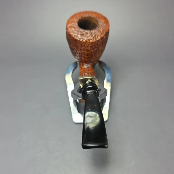 Il Ceppo Sandblasted Dublin w/ Silver Estate Briar Pipe, Italian Estates - Image 5