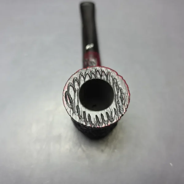 Aldo Velani Starter Rusticated Dublin Estate Briar Pipe, Unsmoked - Image 5