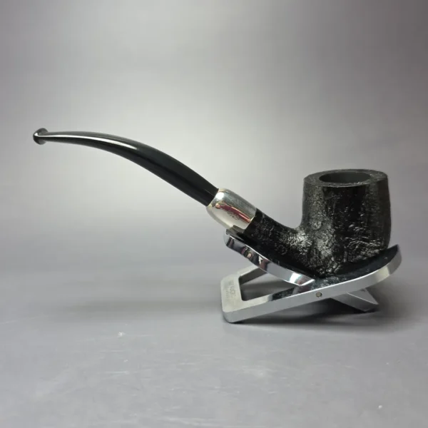 MBSD Briars Timeless Traditions 2 Sandblasted Bent Billiard with Silver (New) - Image 5