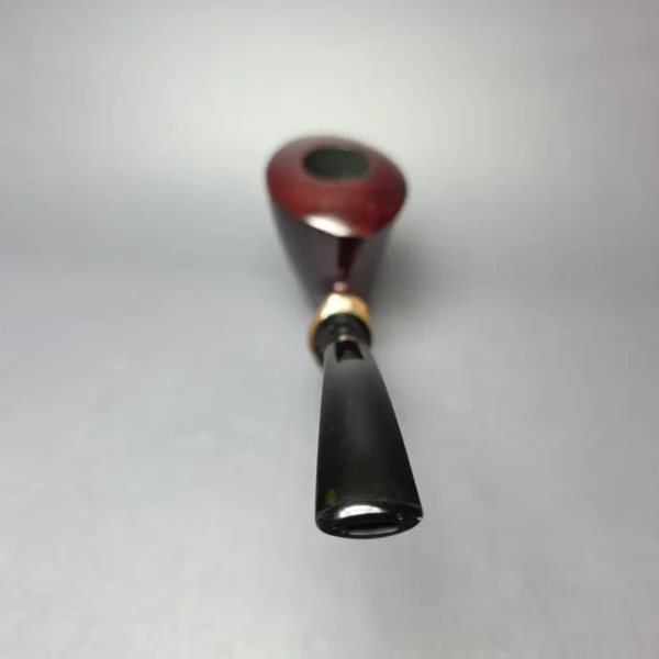 Michael Parks VI Smooth Asymmetric Poker w/ Mammoth Estate Briar Pipe, Unsmoked - Image 5