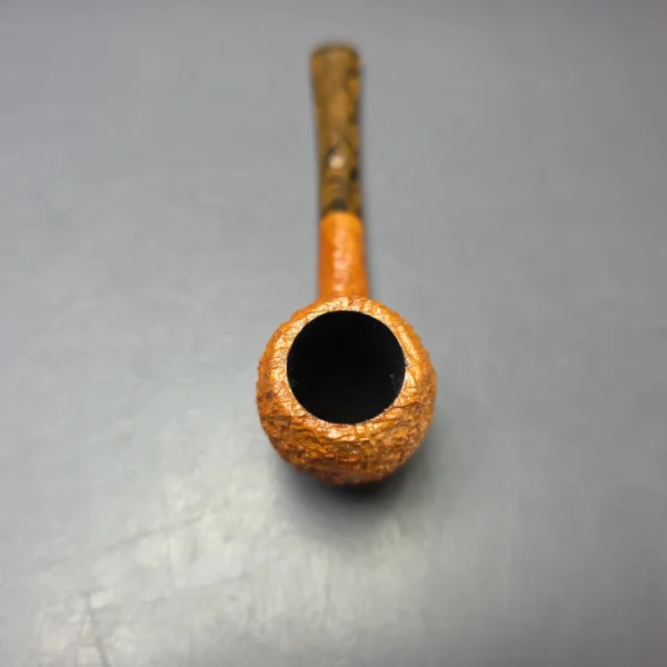 Ashton 2018 Old Church X Sandblasted Belge Billiard Estate Briar Pipe, Unsmoked - Image 6