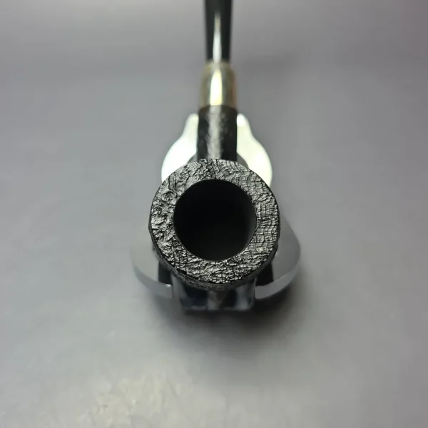 MBSD Briars Timeless Traditions 1 Sandblasted Billiard w/ Silver Handmade Briar Pipe, New - Image 6