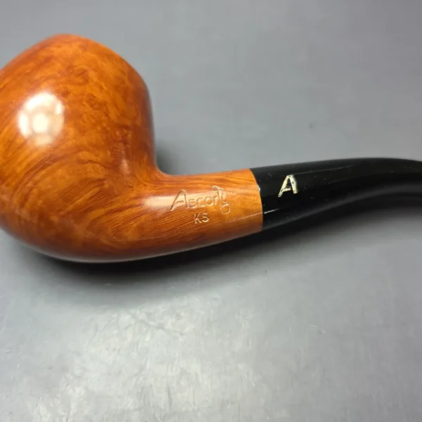 Ascorti KS Smooth Apple Estate Briar Pipe, Italian Estates - Image 7