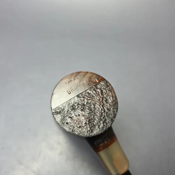 MBSD Briars "Re-Don" Sandblasted Poker w/ Horn, Briar Pipe, New - Image 7