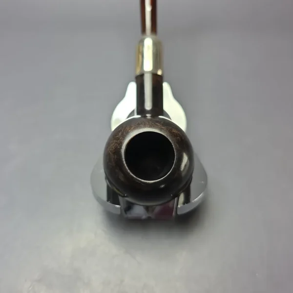 Dunhill 2009 Eight Ball Black Briar Smooth Apple w/ Case Estate Briar Pipe, Unsmoked - Image 8