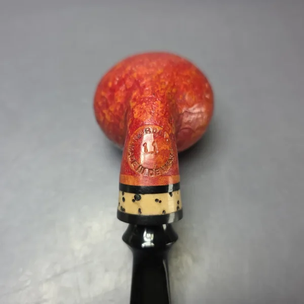 Nording Nosewarmer Sandblasted Cognac Apple w/ Jupati Estate Briar Pipe, Unsmoked - Image 8