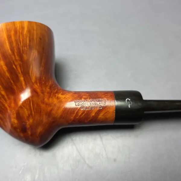 Charatan's Make Selected Smooth Freehand Estate Briar Pipe, English Estates - Image 8