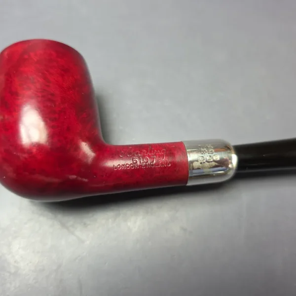 Barling 5107 TVF Smooth Army Mount Billiard Estate Briar Pipe, English Estates - Image 8