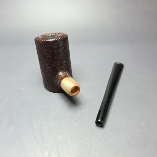 MBSD Briars "Re-Don" Sandblasted Poker w/ Horn, Briar Pipe, New - Image 9