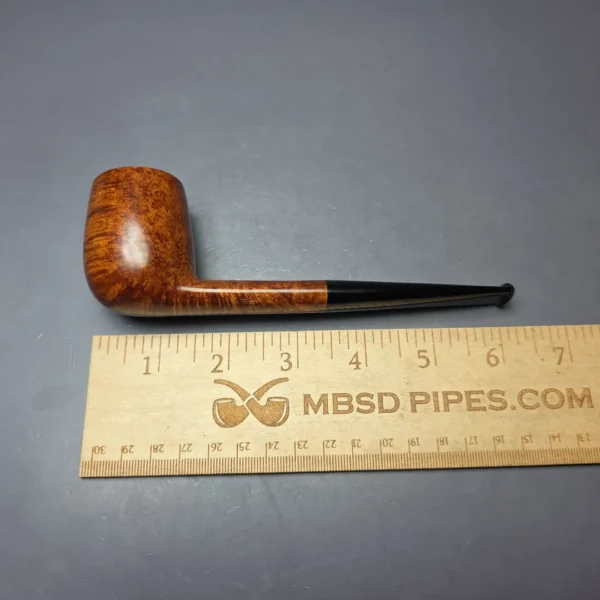 BST (Todd Bannard) Two Foot Grade Smooth Oval Shank Billiard Estate Briar Pipe, Unsmoked - Image 9