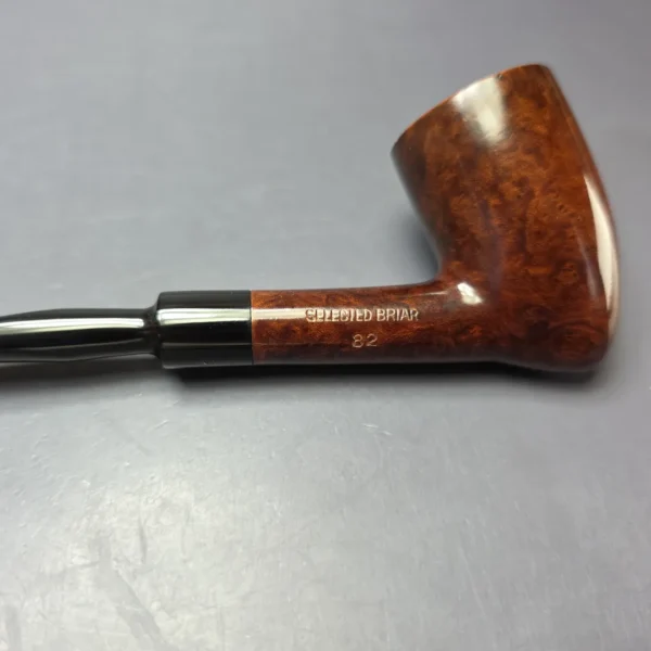 Stanwell (c. 1950s-60s) Reg Era Hand Made 82 Smooth Dublin Estate Briar Pipe, Unsmoked - Image 9
