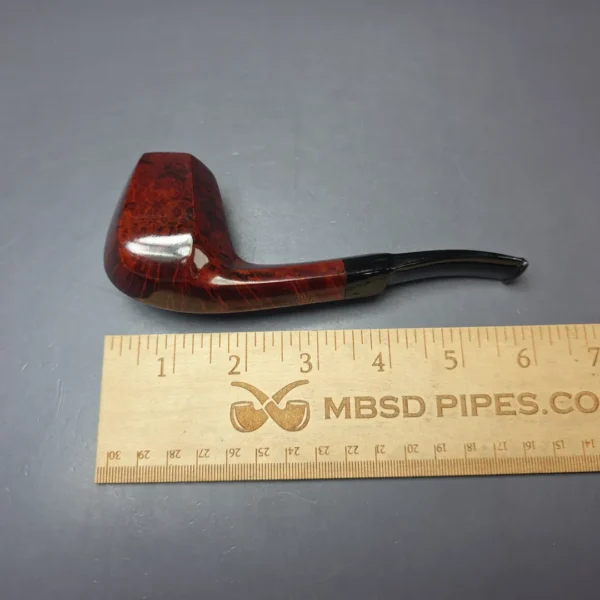Nording 2009 Hunting Pipe Smooth Panel Brandy Estate Briar Pipe, Danish Estates - Image 10