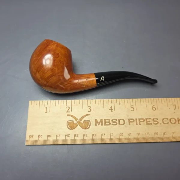 Ascorti KS Smooth Apple Estate Briar Pipe, Italian Estates - Image 10