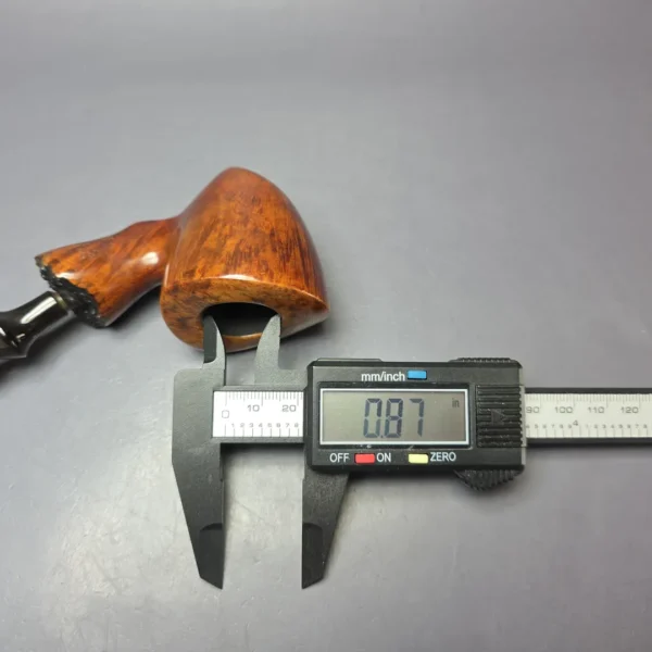 Bari De Luxe Mahagoni Smooth Freehand Estate Briar Pipe, Danish Estates - Image 10