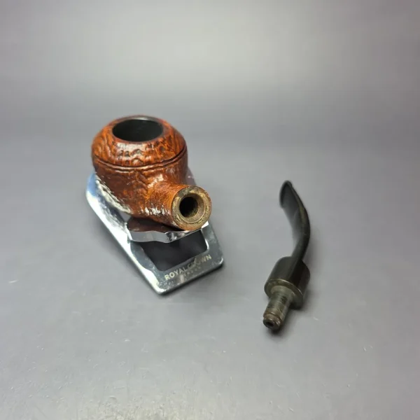 Charatan's Make Lane Era D22DC Sandblasted Rhodesian Estate Briar Pipe, English Estates - Image 10