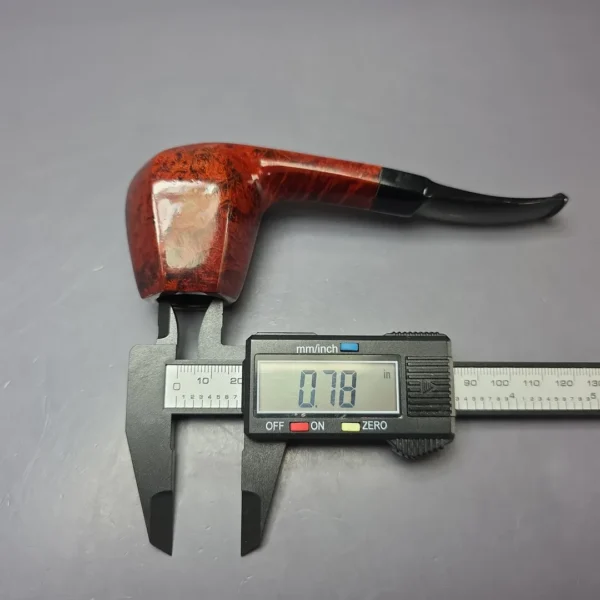 Nording 2009 Hunting Pipe Smooth Panel Brandy Estate Briar Pipe, Danish Estates - Image 11