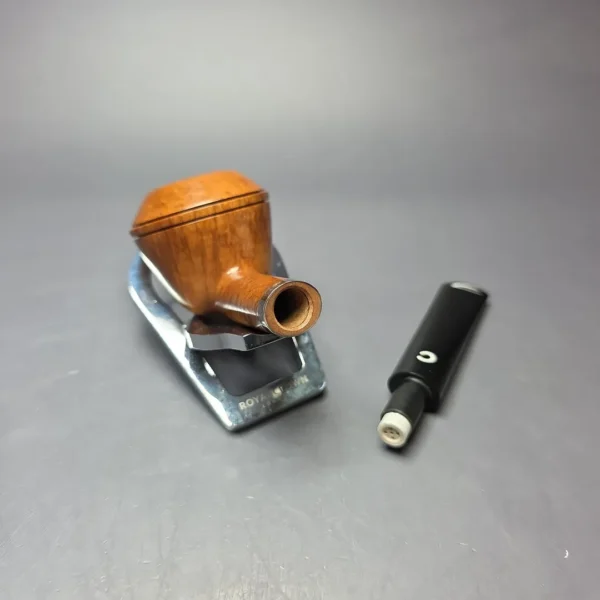 Il Ceppo (4) Smooth Rhodesian w/ Silver Estate Briar Pipe, Italian Estates, 9mm - Image 11