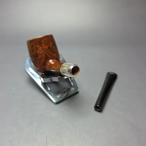 MBSD Briars Timeless Traditions 1 Smooth Billiard w/ Silver Handmade Briar Pipe, New - Image 11