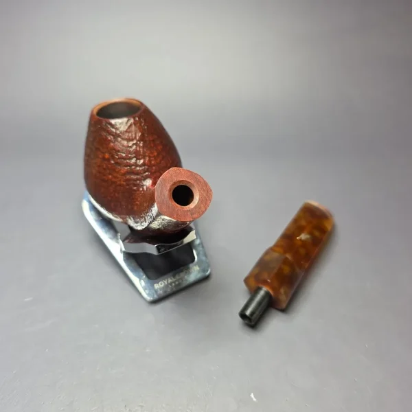 Nording Hand Made Grade 11 Sandblasted Egg Estate Briar Pipe, Danish Estates - Image 11