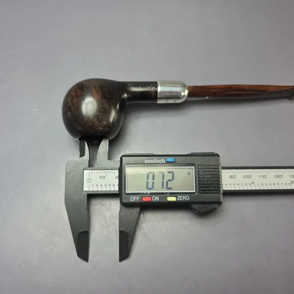 Dunhill 2009 Eight Ball Black Briar Smooth Apple w/ Case Estate Briar Pipe, Unsmoked - Image 13