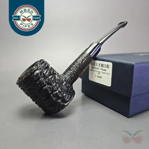 Savinelli 150th Anniversary Capri Root Briar 310 KS Rusticated Poker Briar Pipe, New
